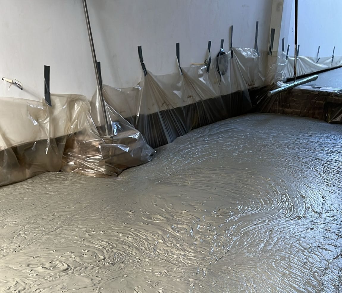 Cidon Vloerverwarming schuimbeton renovatievloer Vloerverwarming schuimbeton